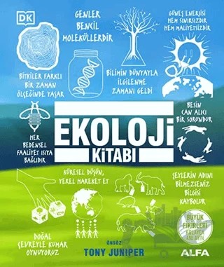 Ekoloji Kitabı – Tony Juniper – Alfa Yayınları kitap kapağı