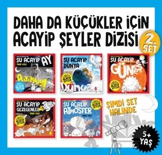 Daha Da Küçükler İçin Acayip Şeyler Seti 2 (5 Kitap) – Tarık Uslu – Uğurböceği Yayınları kitap kapağı