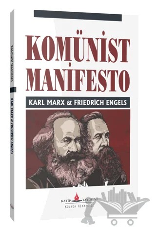 Komünist Manifesto – Karl Marx, Friedrich Engels – Katip Yayınları kitap kapağı