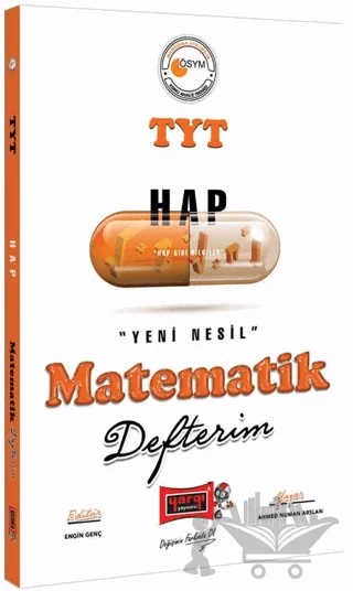 Hap TYT Matematik Defterim – Kolektif – Yargı Yayınevi kitap kapağı