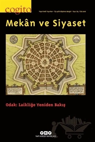 Cogito Sayı: 84 Mekan ve Siyaset – Yapı Kredi Yayınları kitap kapağı