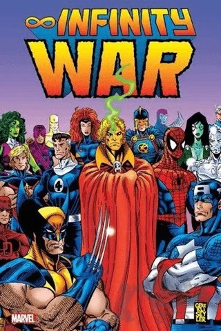 İnfinity War – Jim Starlin – Gerekli Şeyler Yayıncılık kitap kapağı