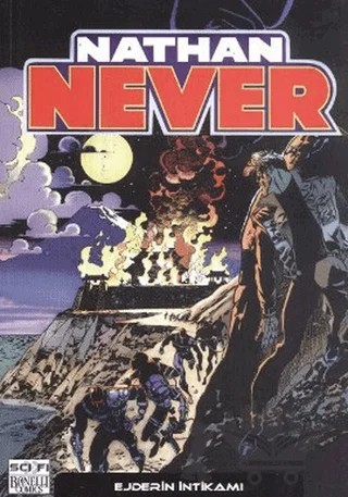 Nathan Never Serisi 4 - Ejderin İntikamı – Kolektif – Çizgi Düşler Yayınevi kitap kapağı