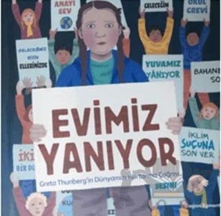 Evimiz Yanıyor – Jeanette Winter – Doğan Egmont Yayıncılık kitap kapağı