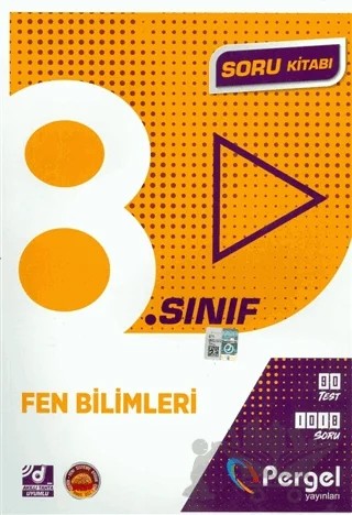 8. Sınıf Fen Bilimleri Soru Kitabı – Kolektif – Pergel Yayınları kitap kapağı