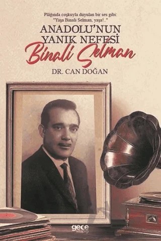 Anadolu’nun Yanık Nefesi Binali Selman – Can Doğan – Gece Kitaplığı kitap kapağı