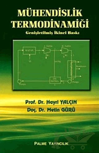 Mühendislik Termodinamiği – Hayri Yalçın – Palme Yayıncılık kitap kapağı