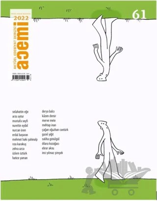 Acemi Aktüel Edebiyat Dergisi Sayı: 61 Nisan - Mayıs - Haziran – Acemi Dergisi kitap kapağı