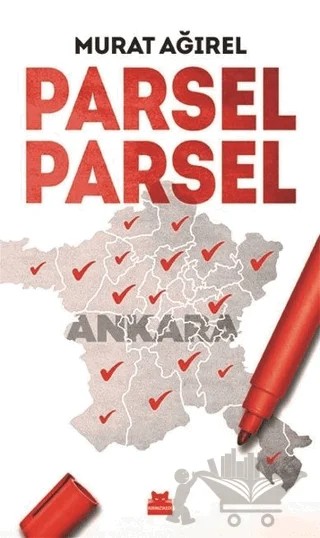 Parsel Parsel – Murat Ağırel – Kırmızı Kedi Yayınevi kitap kapağı