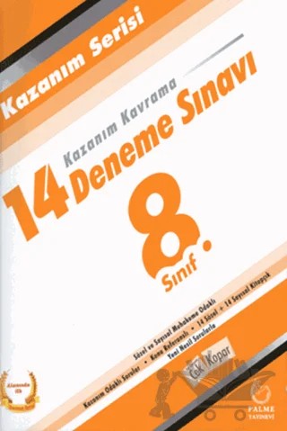 Palme 8. Sınıf Kazanım Tüm Dersler 14 Deneme Sınavı – Kolektif – Palme Yayınları kitap kapağı