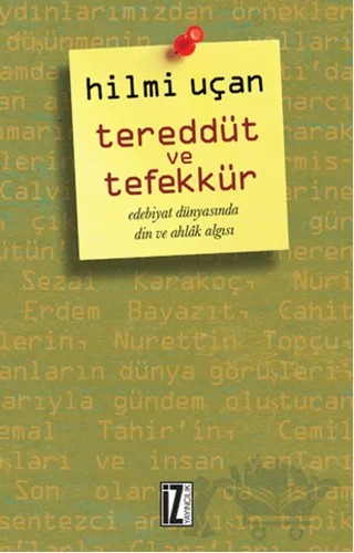 Tereddüt ve Tefekkür – Hilmi Uçan – İz Yayıncılık kitap kapağı
