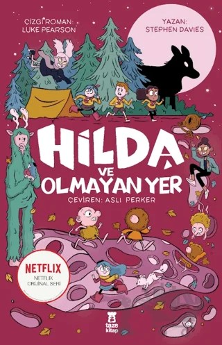 Hilda ve Olmayan Yer – Stephen Davies – Taze Kitap kitap kapağı