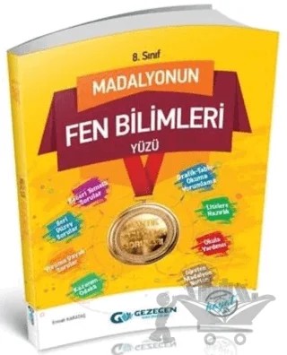 LGS 8. Sınıf Fen Bilimleri Madalyonun Yüzü – Emrah Karataş, Metin Aslanboğa – Gezegen Yayıncılık kitap kapağı