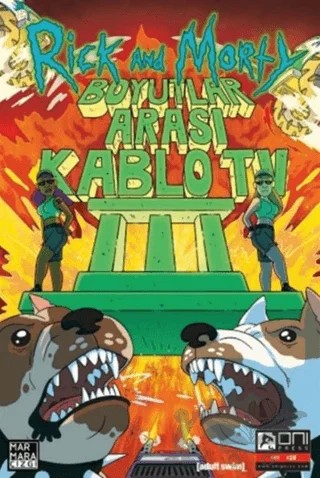 Rick and Morty 28 – Zac Gorman – Marmara Çizgi kitap kapağı