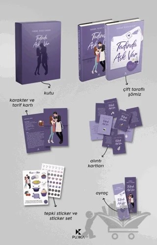 Tadında Aşk Var (Kutu Set) – Tuğba Atıcı Coşar – Pukka Yayınları kitap kapağı