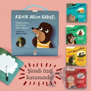 Azıcık Aklım Karıştı - Set – Mehmet Teber – Sincap Kitap kitap kapağı