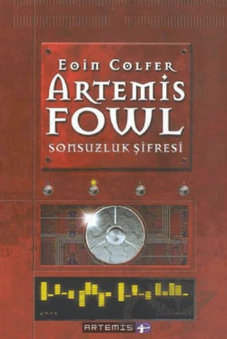 Artemis Fowl Sonsuzluk Şifresi – Eoin Colfer – Artemis Yayınları kitap kapağı