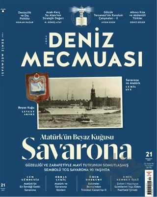 Yeni Deniz Mecmuası Sayı: 21 Temmuz 2021 – Yeni Deniz Mecmuası Dergisi kitap kapağı