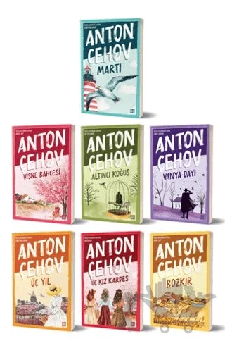 Anton Çehov Seti (7 Kitap Takım) – Anton Çehov – Dokuz Yayınları kitap kapağı