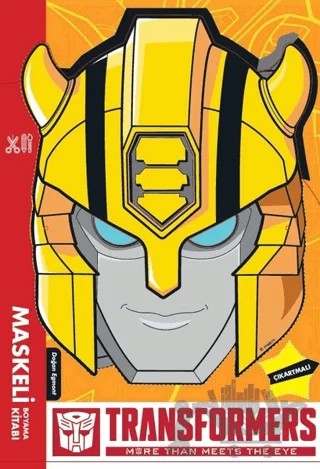 Transformers - Maskeli Boyama Kitabı – Kolektif – Doğan Egmont Yayıncılık kitap kapağı