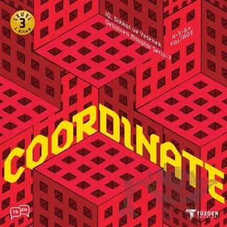 Coordinate - IQ Dikkat ve Yetenek Geliştiren Kitaplar Serisi 7 (Level 3) – Kolektif – TÜZDER Yayınları kitap kapağı