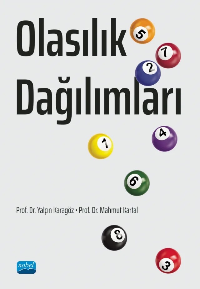 Olasılık Dağılımları – Yalçın Karagöz, Mahmut Kartal – Nobel Akademik Yayıncılık kitap kapağı