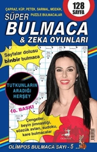 Süper Bulmaca ve Zeka Oyunları 5 – Kolektif – Olimpos Yayınları kitap kapağı