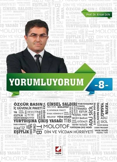 Yorumluyorum – 8 – Ersan Şen – Seçkin Yayıncılık kitap kapağı