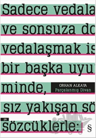 Parçalanmış Divan – Orhan Alkaya – Everest Yayınları kitap kapağı