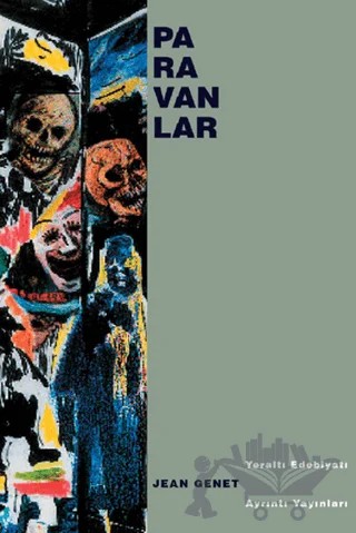 Paravanlar – Jean Genet – Ayrıntı Yayınları kitap kapağı