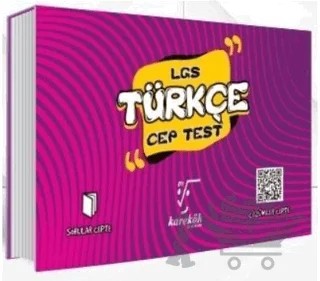 LGS Cep Test Türkçe – Kolektif – Karekök Yayıncılık kitap kapağı