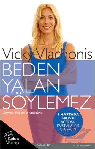 Beden Yalan Söylemez – Vicky Vlachonis – Koton Kitap kitap kapağı