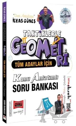 Tüm Adaylar İçin Taktiklerle Temel Geometri Konu Anlatımlı Soru Bankası – İlyas Güneş – Yargı Yayınevi kitap kapağı
