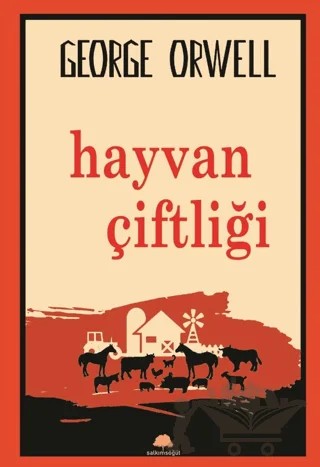Hayvan Çiftliği – George Orwell – Salkımsöğüt Yayınları kitap kapağı