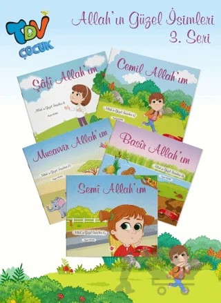 Allahın Güzel İsimleri 3 Seri 5 Kitap Takım – Ayşe Adan – Türkiye Diyanet Vakfı Yayınları kitap kapağı