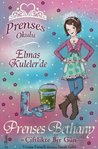 Prenses Okulu Elmas Kuleler'de – Vivian French – Doğan Çocuk kitap kapağı