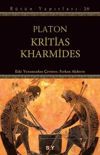 Kritias - Kharmides – Platon (Eflatun) – Say Yayınları kitap kapağı