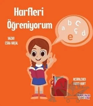 Harfleri Öğreniyorum – Esra Koçal – Kariyer Yayınları kitap kapağı