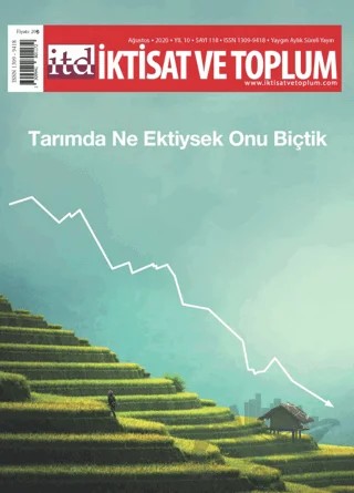 İktisat ve Toplum Dergisi Sayı: 118 Ağustos 2020 – İktisat ve Toplum Dergisi kitap kapağı