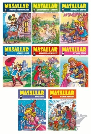 Masallar (8 Kitap) – Necla Ülkü Kuglin – Bilgi Yayınevi kitap kapağı