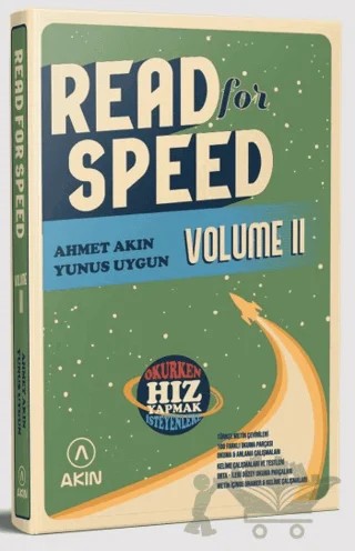 Read For Speed 2 – Ahmet Akın, Yunus Uygun – Akın Dil Eğitim kitap kapağı