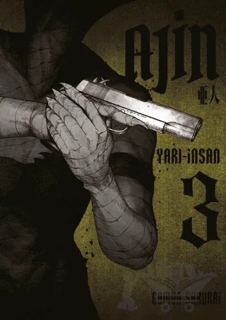 Ajin: Yarı İnsan 3. Cilt – Gamon Sakurai – Gerekli Şeyler Yayıncılık kitap kapağı