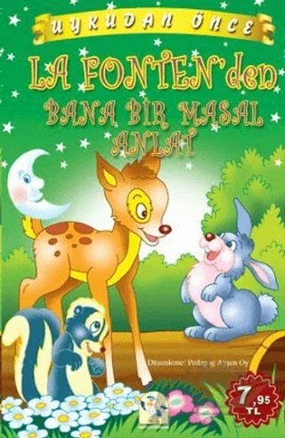 Uykudan Önce La Fonten’den Bana Bir Masal Anlat – Elif Yavuz – Martı Yayınları kitap kapağı