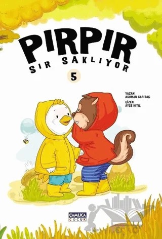 Pırpır Sır Saklıyor 5 – Asuman Sarıtaç – Çamlıca Çocuk Yayınları kitap kapağı