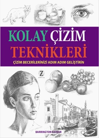 Kolay Çizim Teknikleri – Barrington Barber – Zodyak Kitap kitap kapağı