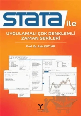 Stata İle Uygulamalı Çok Denklemli Zaman Serileri – Aziz Kutlar – Umuttepe Yayınları kitap kapağı