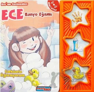 Ece'nin Serüvenleri / Ece Banyo Eğitimi (Sesli Kitap) – Kolektif – Smarteach kitap kapağı