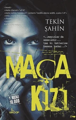 Maça Kızı – Aytekin Şahin – Girdap Kitap kitap kapağı