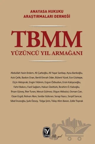 TBMM Yüzüncü Yıl Armağanı – Kolektif – Tekin Yayınevi kitap kapağı