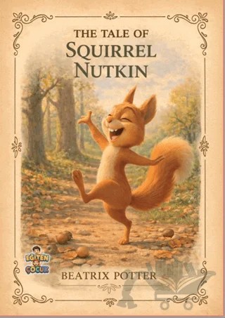 The Tale of Squirrel Nutkin – Beatrix Potter – Eğiten Kitap kitap kapağı